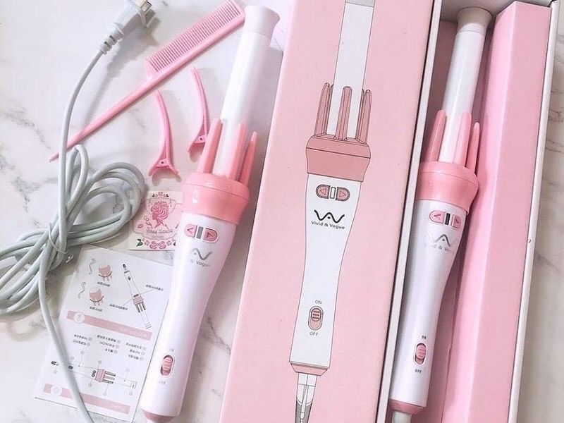 Máy uốn tóc tự xoay/tự động